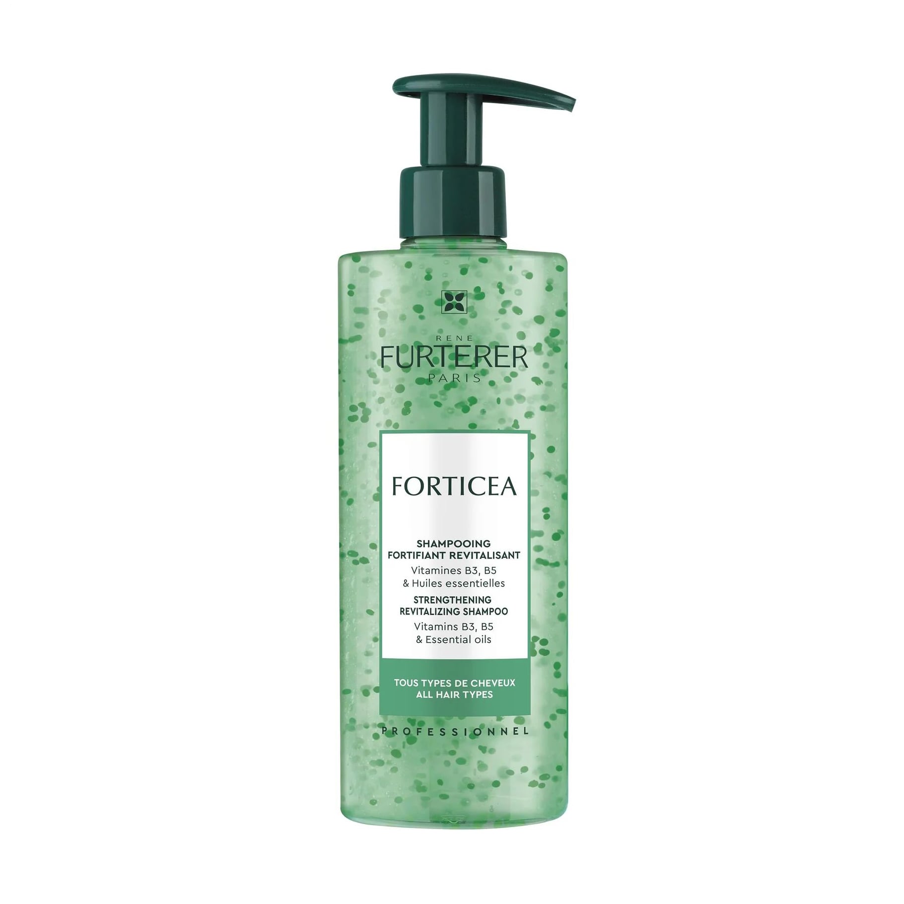Зміцнювальний відновлювальний шампунь Rene Furterer Forticea Strengthening Revitalizing Shampoo для всіх типів волосся, 500 мл